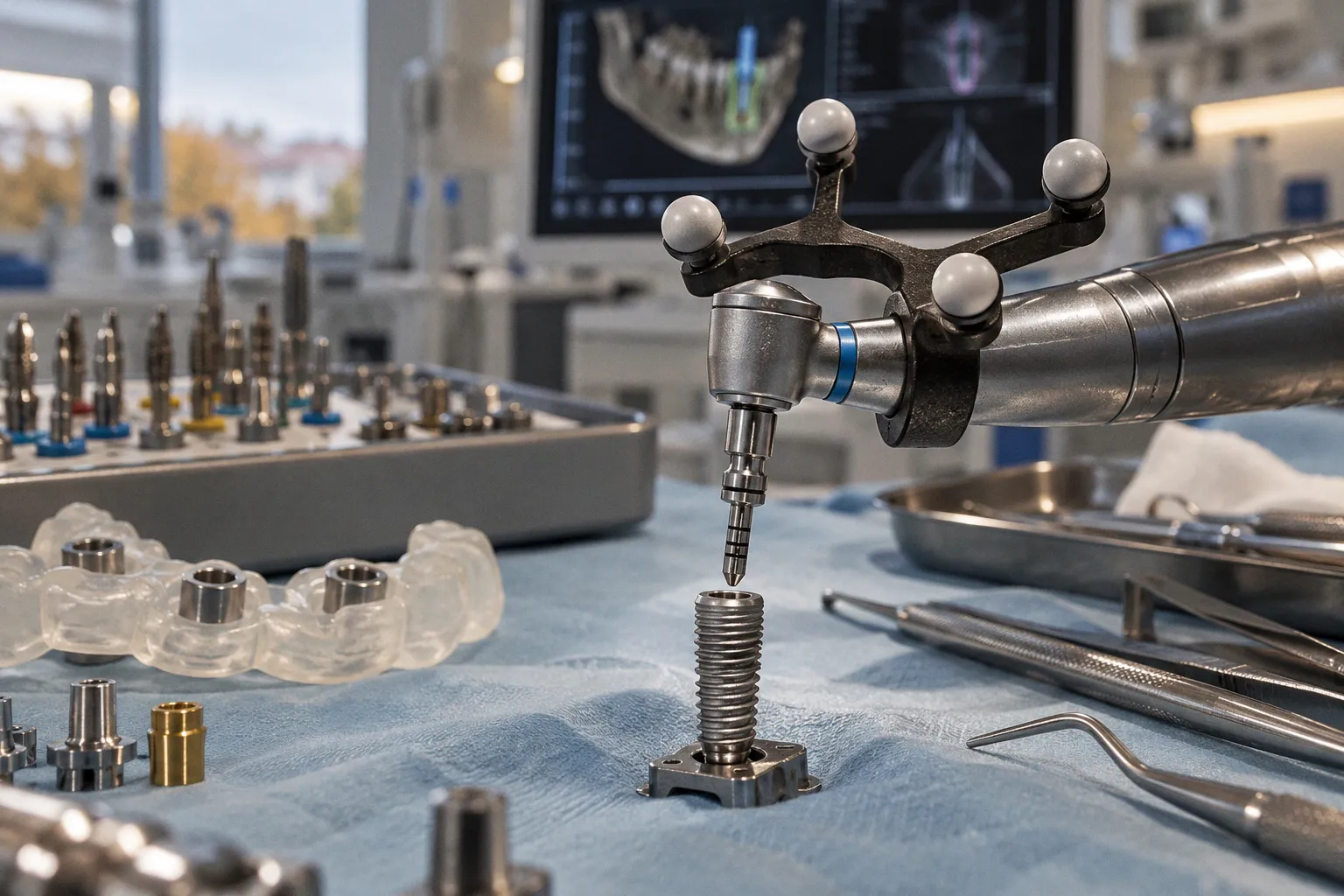 Dijital implant planlamada statik ve dinamik navigasyon farkı