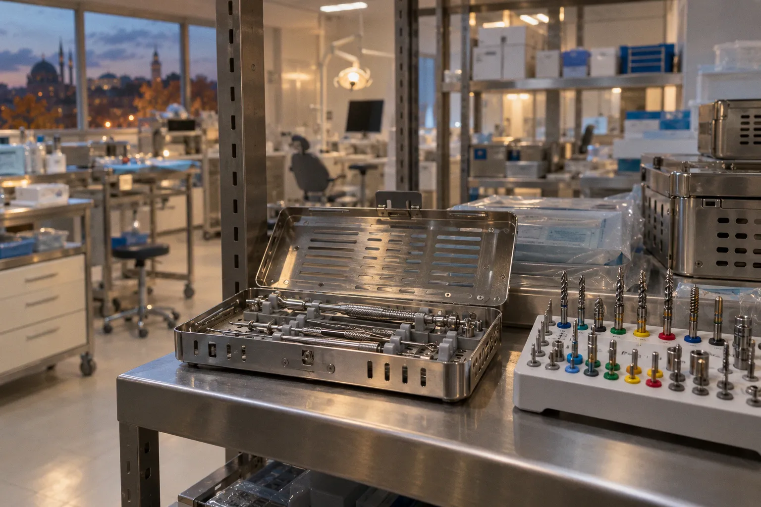 İmplant cerrahi seti sterilizasyon kontrol listesi